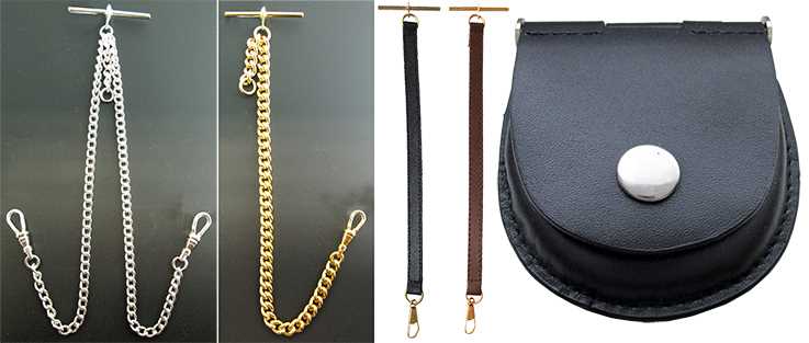 Alberts (Fobs) & Pouches (Pocket Watch)