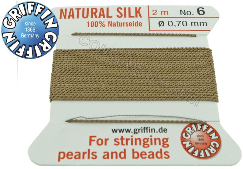 Beige, Ø0.70mm (6) Silk