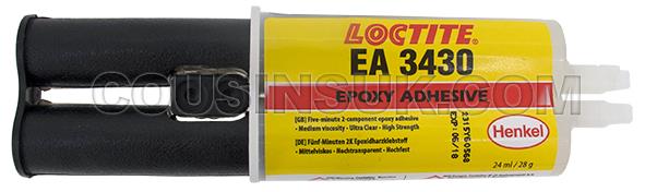 Exopy (Loctite 3430A&B) Mineral Glass Adhesive