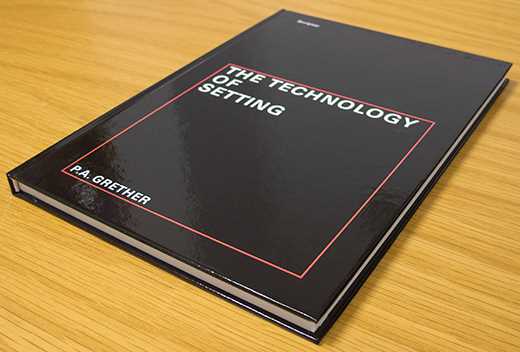 The Technology of Setting By PA Grether