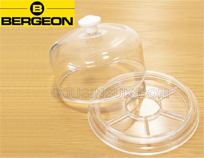 Bergeon "transparent" Dust Cover & Tray