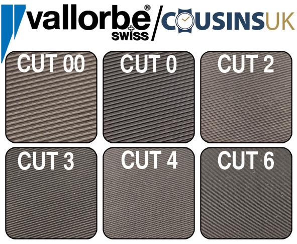 Watchmaker Vallorbe Chrome Steel File pack of 6 