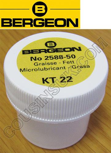 Bergeon 2588-50 KT22 Silicon Microlubricant Waterproof Sealing Grease HG2588-50 