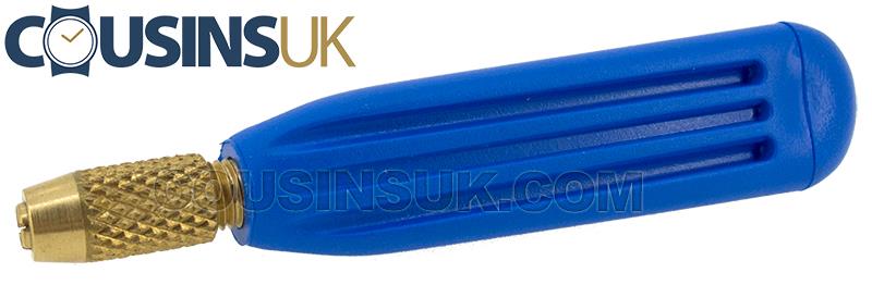 Ø3.50, Blue Plastic Handle, UK