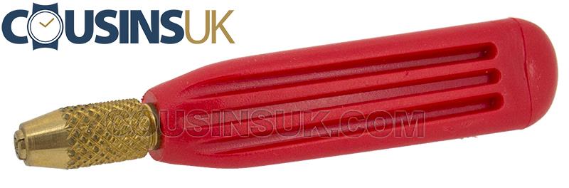 Ø2.50, Red Plastic Handle, UK