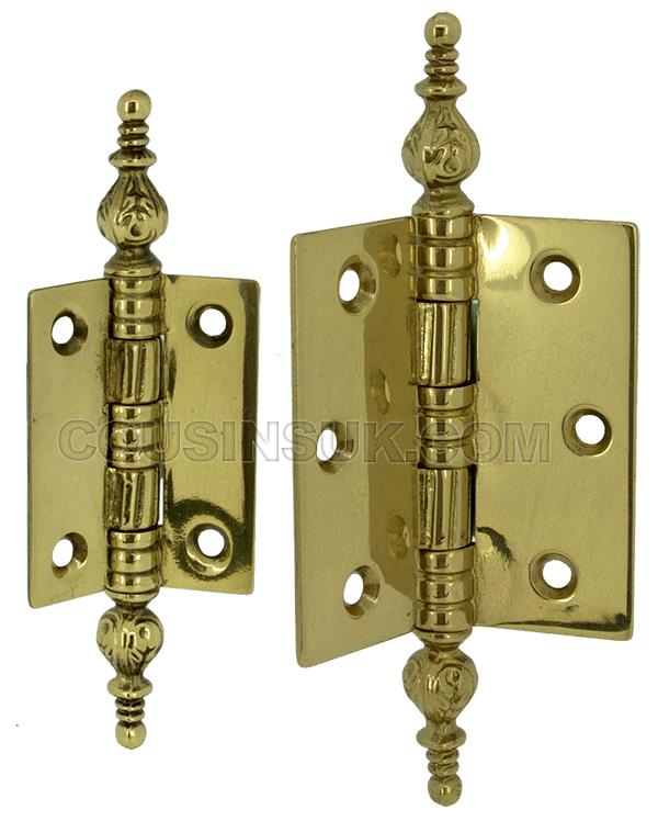 Hinges with Finial (Decorative)