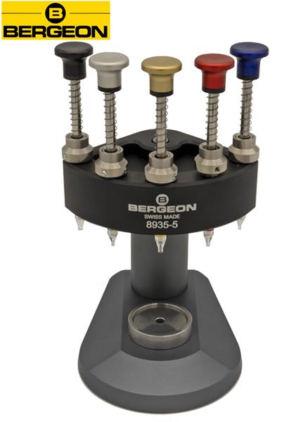 5 Stake Hand Fitting Press, Bergeon 8935.5
