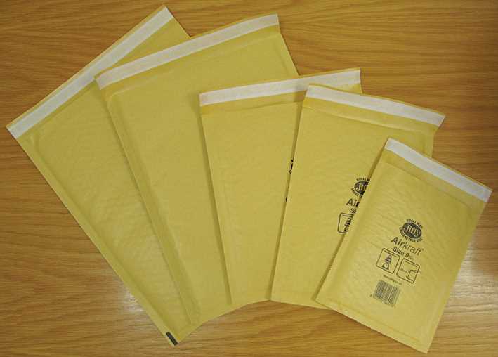 Envelope Padded Bags
