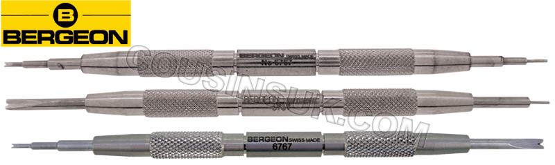 Bergeon 6767, Screw In Ends (Steel)
