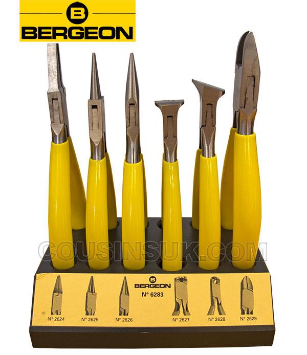 Bergeon (Serrated & Cutters) on Stand (Bergeon 6283)