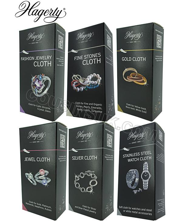 Hagerty Watches & Jewellery Polishing Cloths