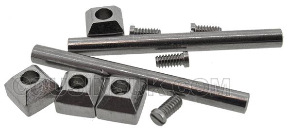 Stainless Steel, 20mm Cartier Pasha Bar & Screws