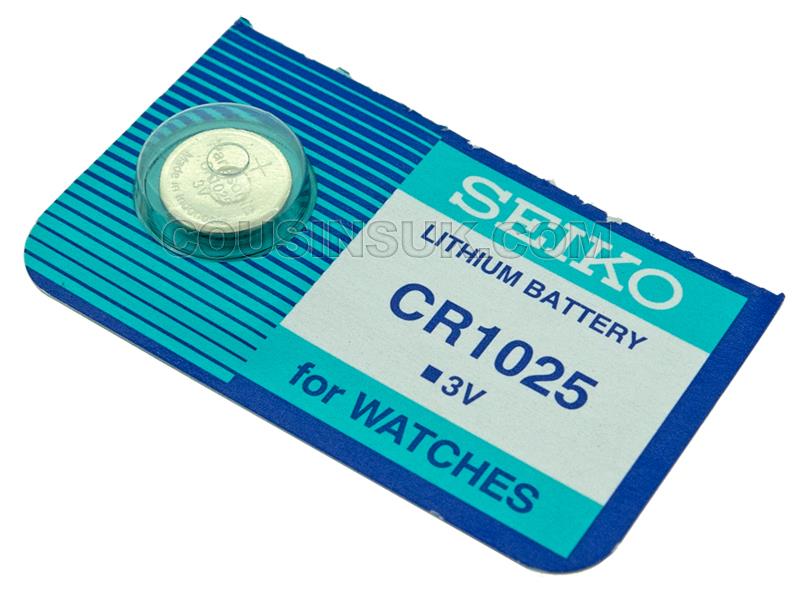 CR1025 (3v) Lithium, Seiko