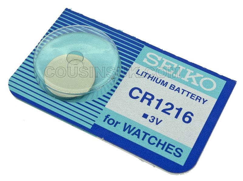CR1216 (3v) Lithium, Seiko