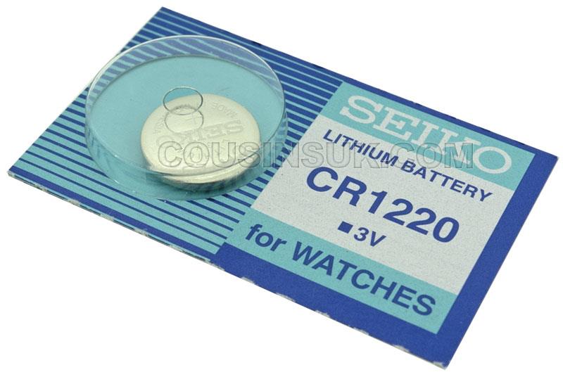 CR1220 (3v) Lithium, Seiko