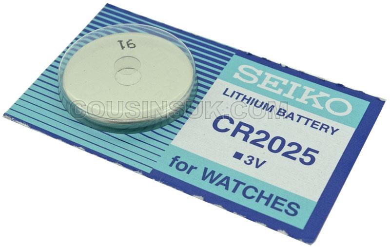 CR2025 (3v) Lithium, Seiko
