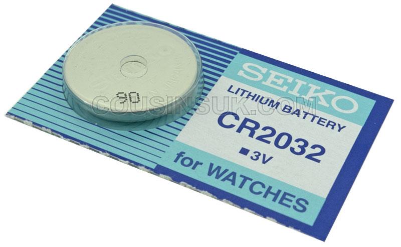 CR2032 (3v) Lithium, Seiko