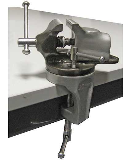 2" Jaw Clamp On Rotating Head Bench Vice