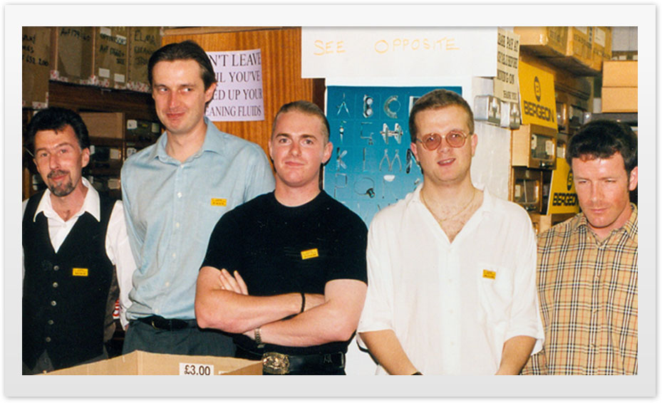 The 1996 Open Day at the Romford showroom